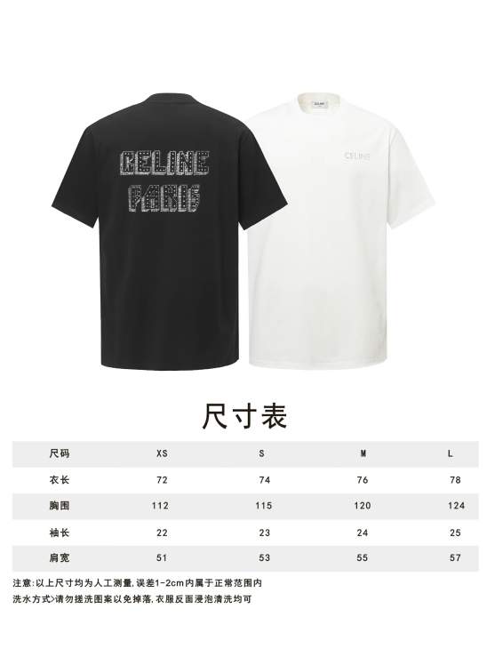 Picture of Celine T Shirts Short _SKUCelineXS-Lxbtx11518605
